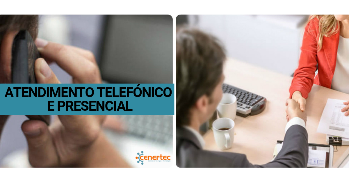 Atendimento Telefónico e Presencial