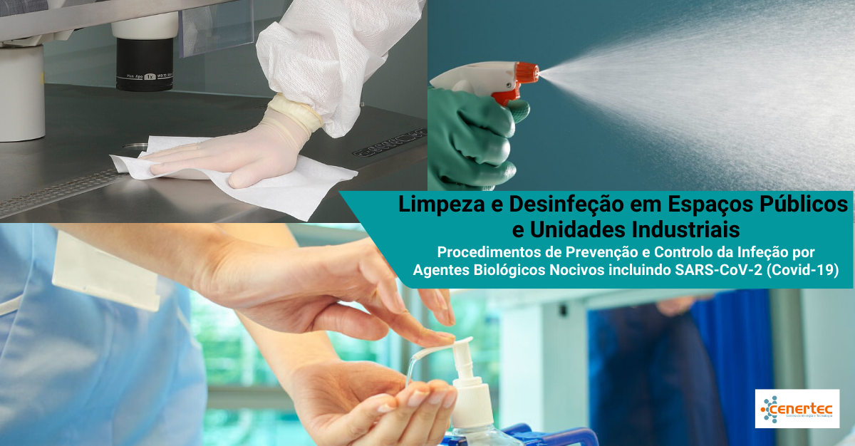 Limpeza e Desinfeção em Espaços Públicos e Unidades Industriais
