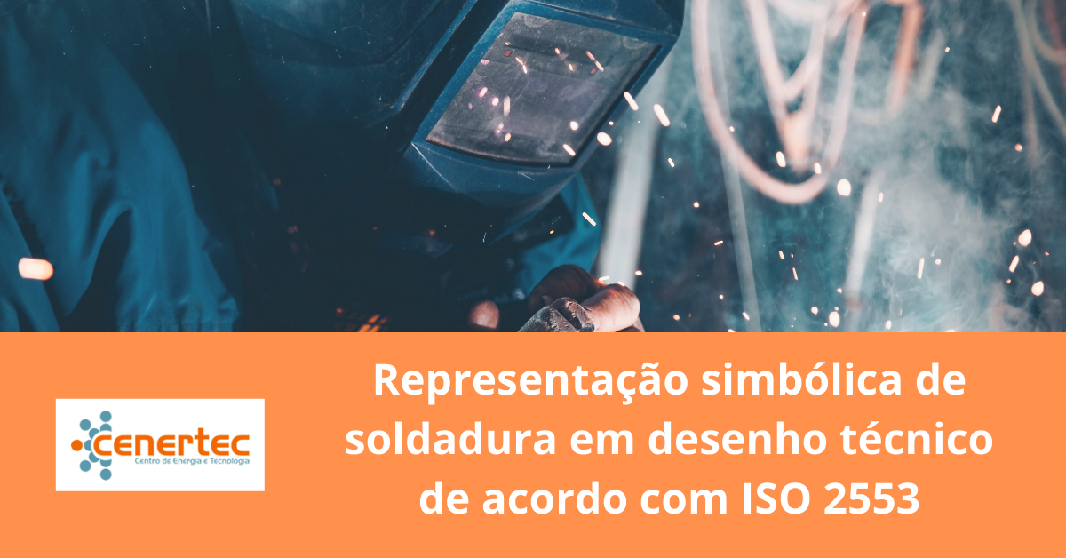 Representação simbólica de soldadura em desenho técnico de acordo com ISO 2553