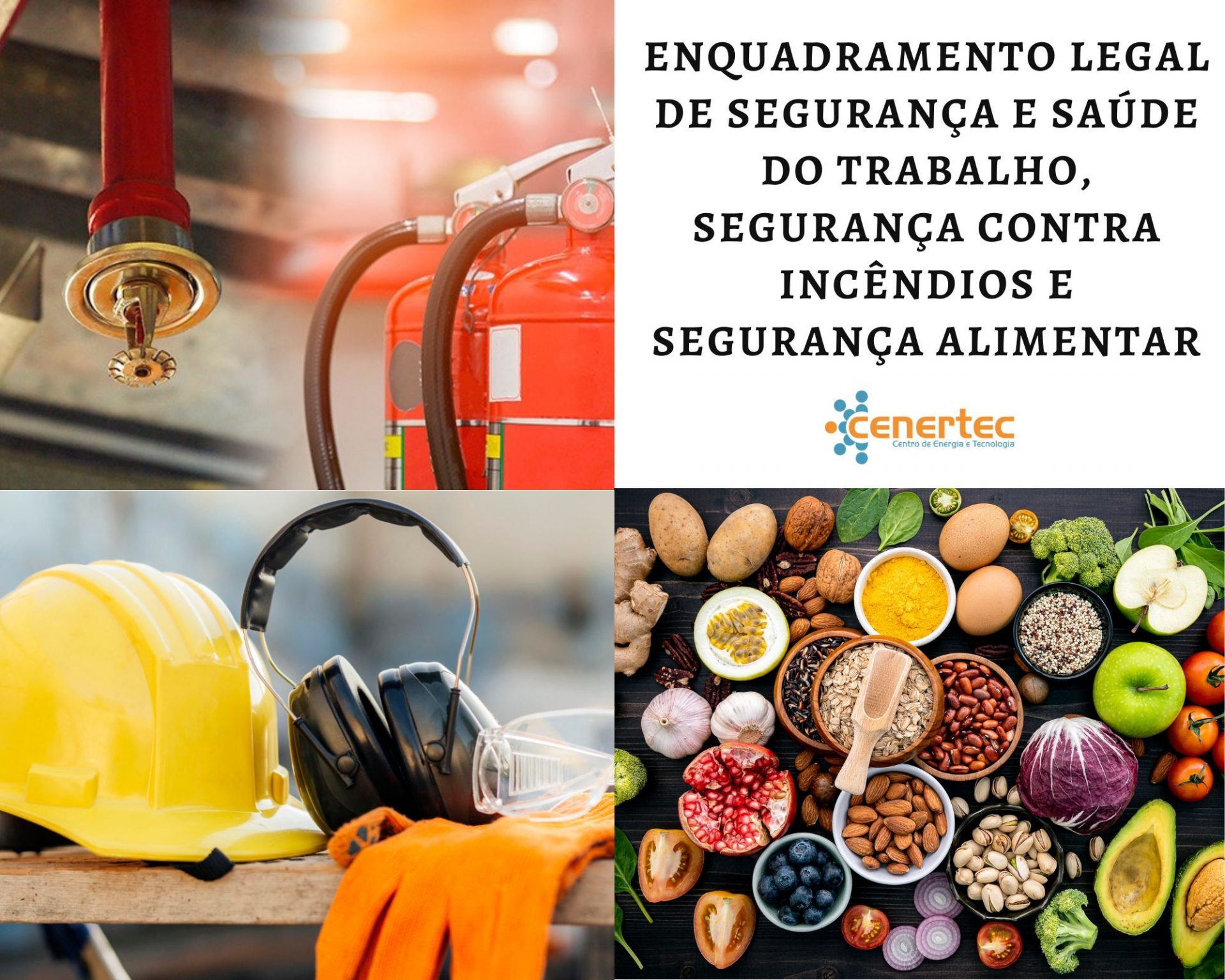 Enquadramento Legal de Segurança e Saúde do Trabalho, Segurança Contra Incêndios e Segurança Alimentar